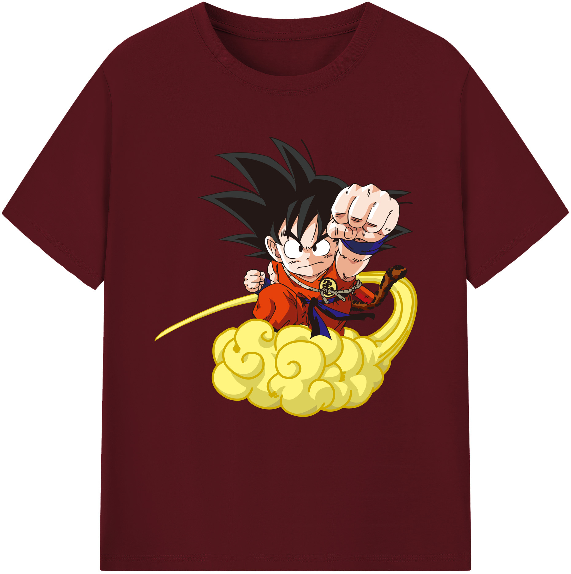 （画像用） ドラゴンボール 孫悟空（そん ごくう）Son Goku カカロット DRAGON BALL Kakarotto 綿100％半袖Tシャツ（フロントプリント）